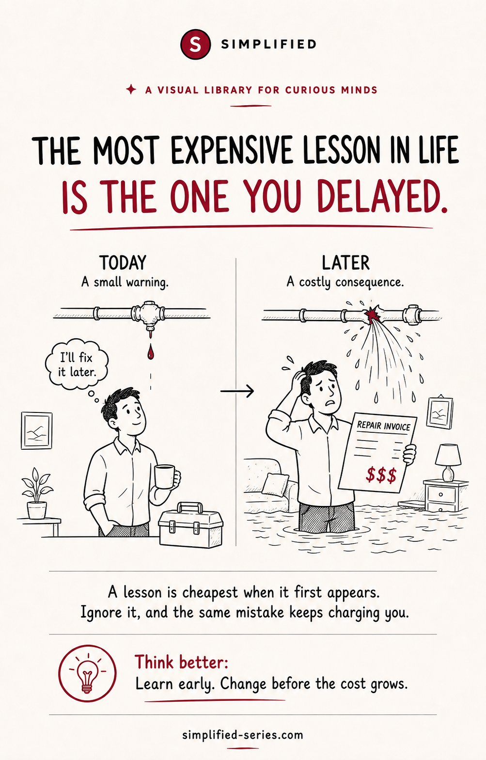 Doodle explaining The Cost of Delay